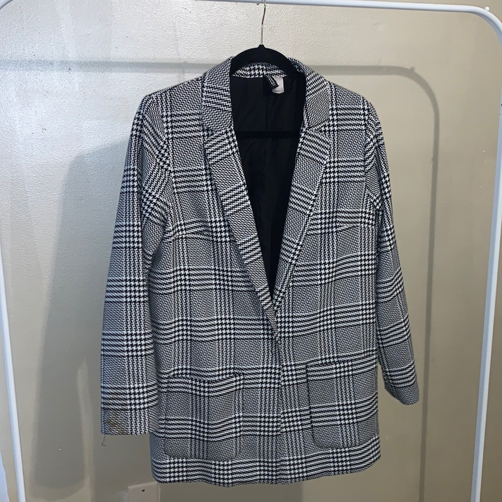 H&M Pattern Weave Jacket